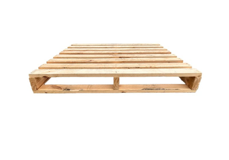 A square Australian Standard timber pallet